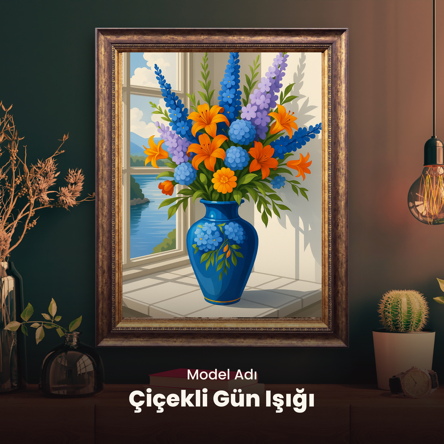 Doğa ve Manzara Sayılarla Boyama Setleri