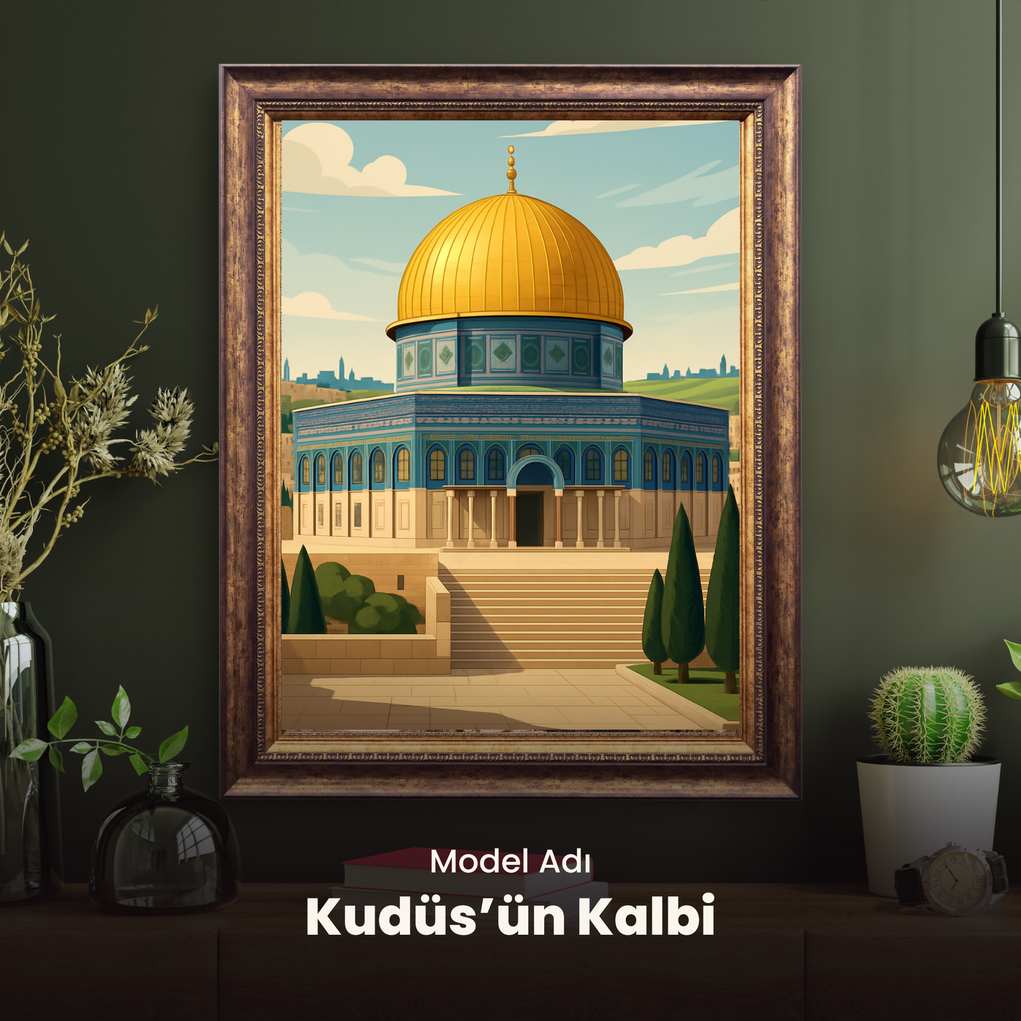 Dini Eserler Sayılarla Boyama Setleri