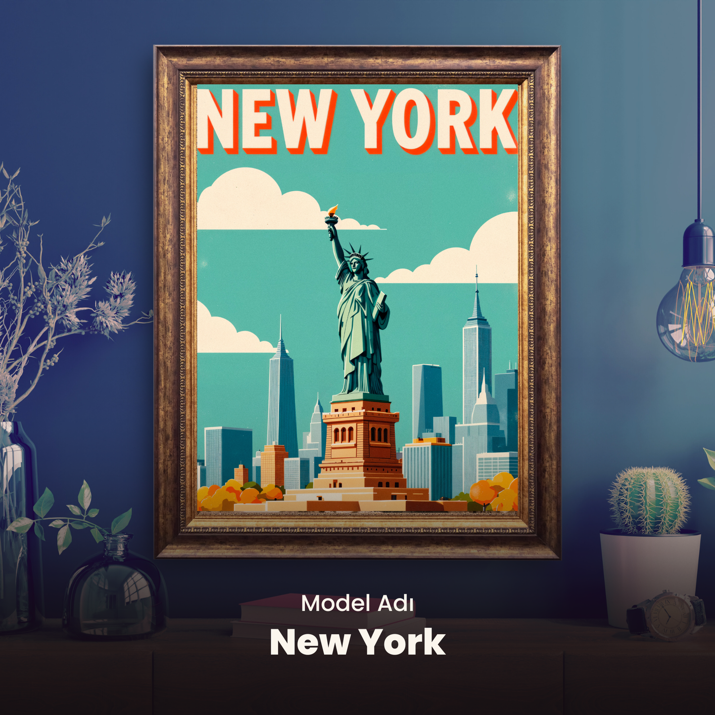 İkonik Eserler Sayılarla Boyama Setleri