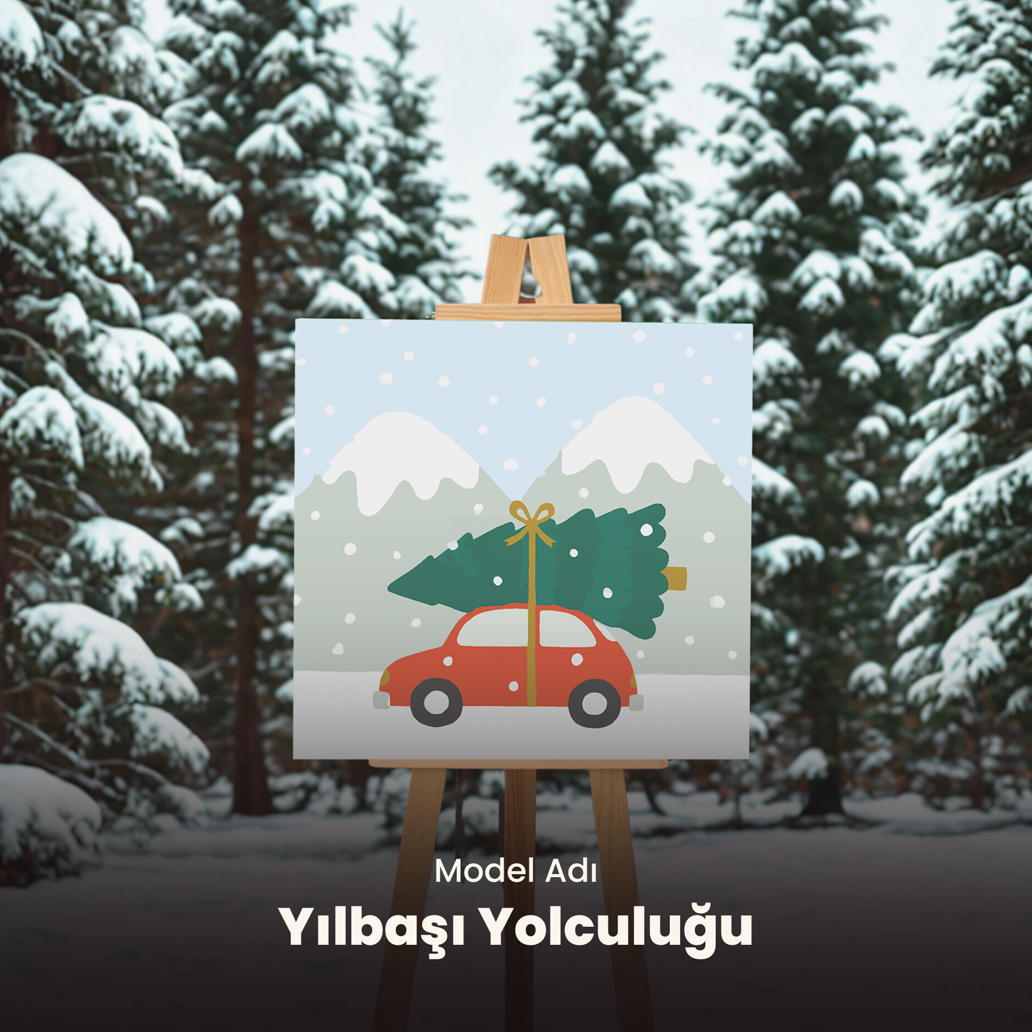 Sayılarla Boyama Yılbaşı Aile Seti