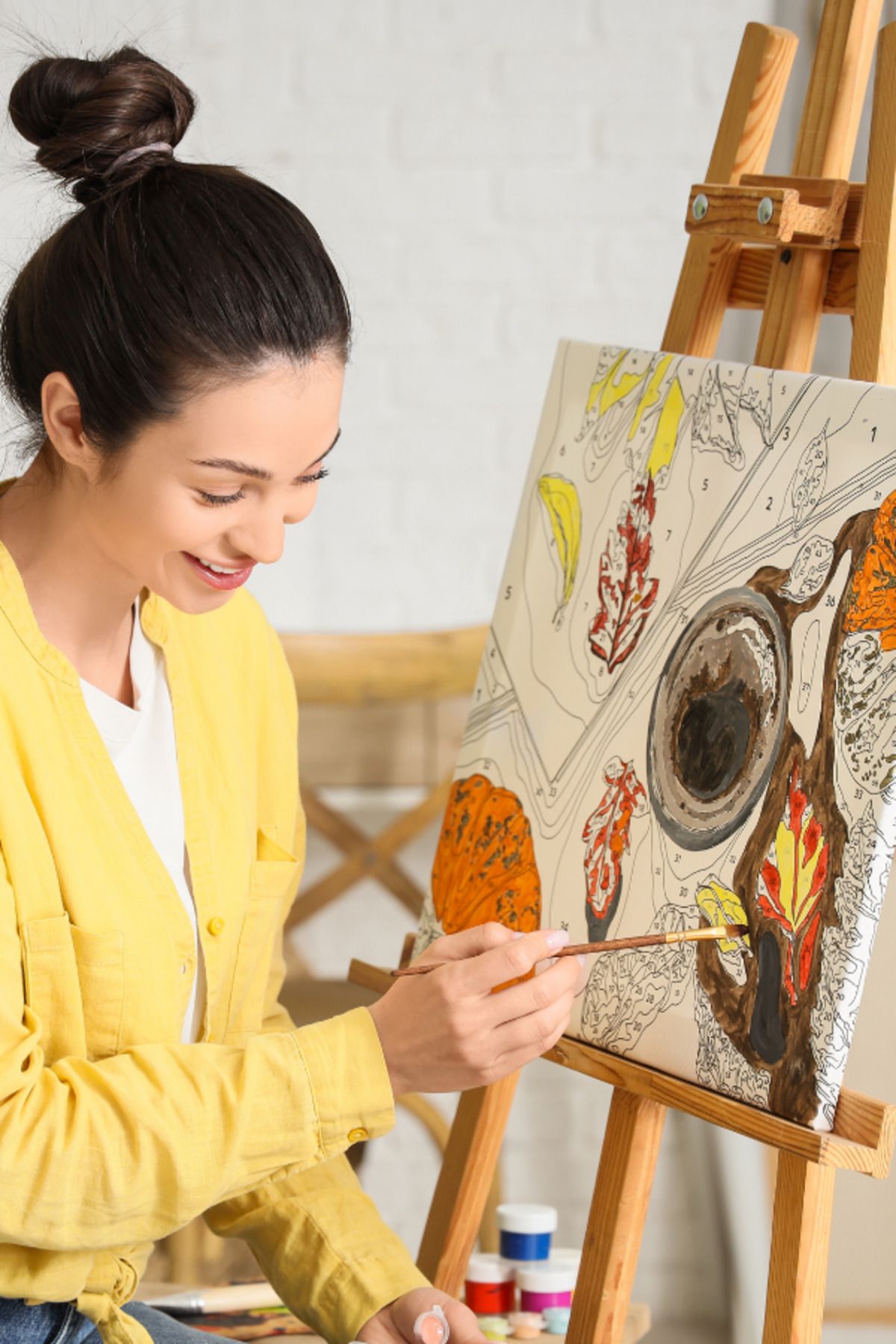 nan sayılarla boyama seti ürün görseli