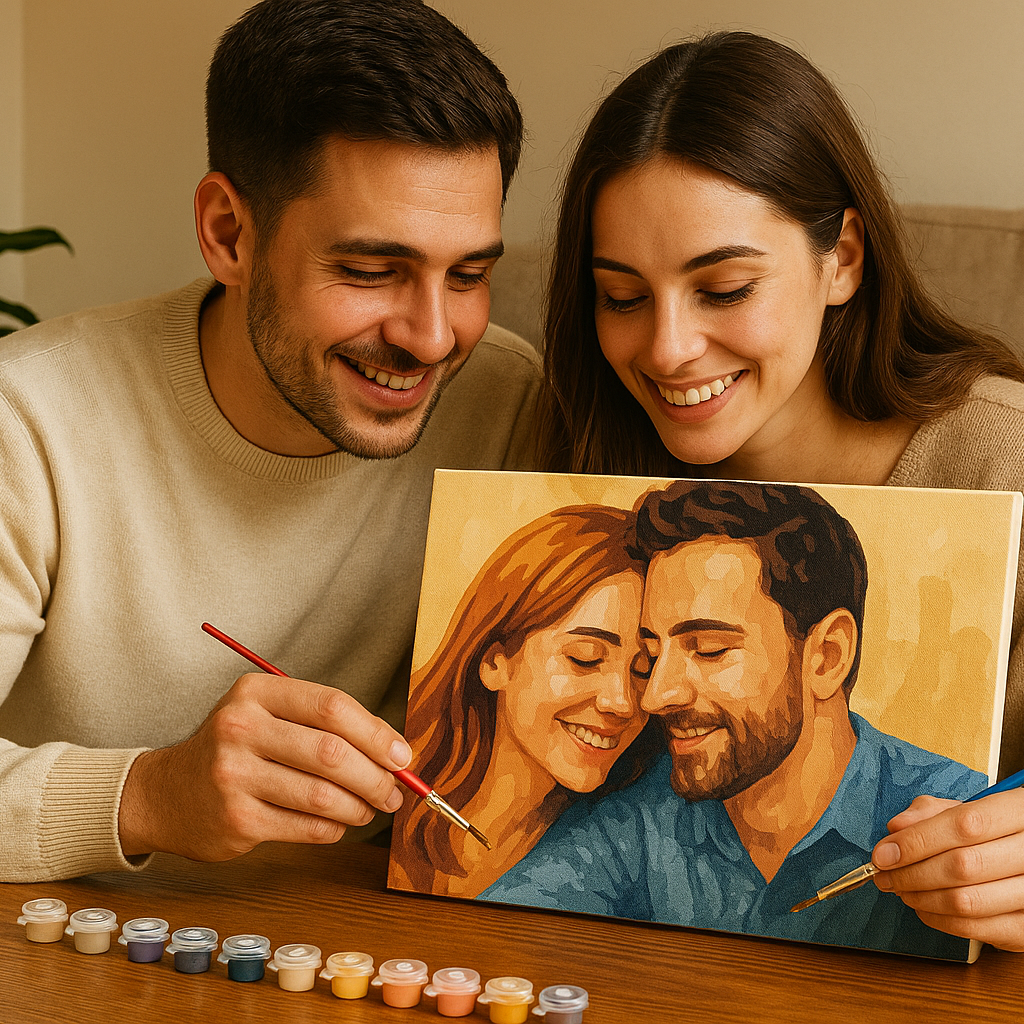 Kişiye Özel Sayılarla Boyama Seti