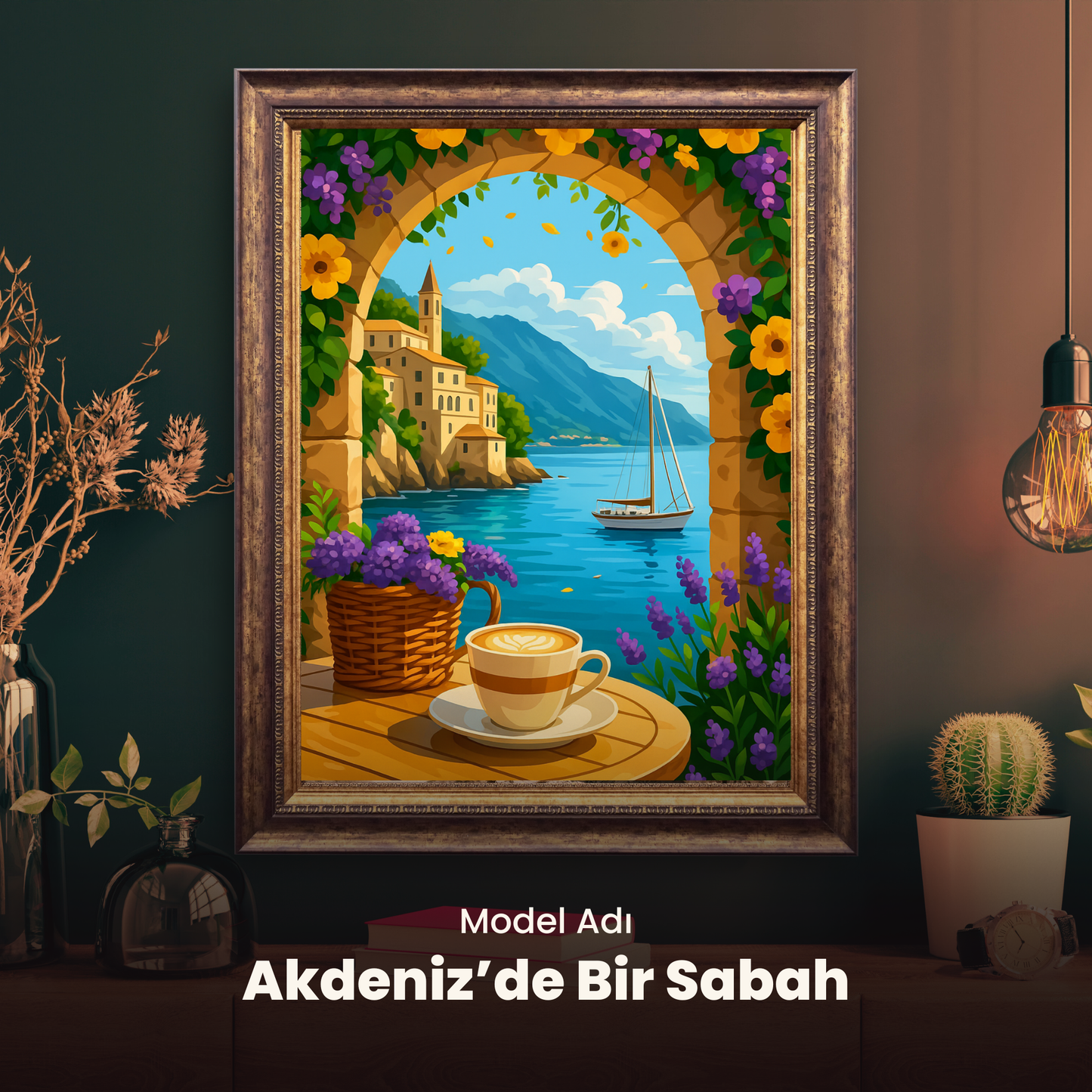 Doğa ve Manzara Sayılarla Boyama Setleri