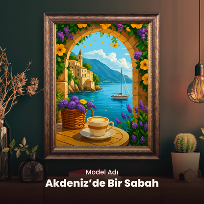 Doğa ve Manzara Sayılarla Boyama Setleri