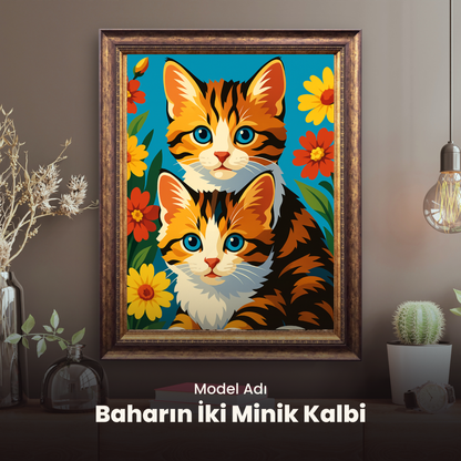 Hayvanlar Alemi Sayılarla Boyama Setleri