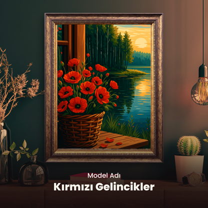 Doğa ve Manzara Sayılarla Boyama Setleri