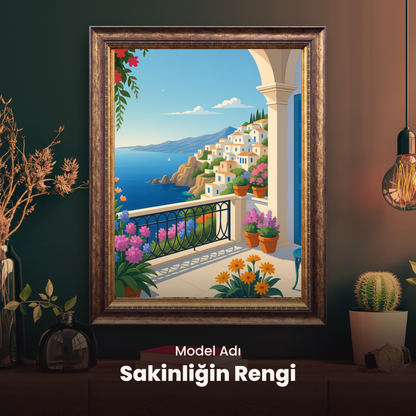 Doğa ve Manzara Sayılarla Boyama Setleri