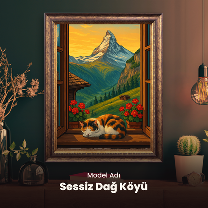 Doğa ve Manzara Sayılarla Boyama Setleri