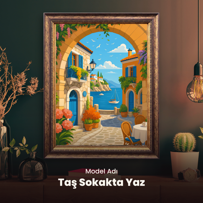 Doğa ve Manzara Sayılarla Boyama Setleri