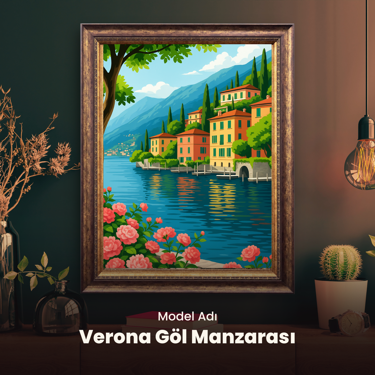 Doğa ve Manzara Sayılarla Boyama Setleri