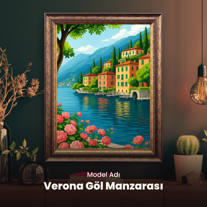 Doğa ve Manzara Sayılarla Boyama Setleri