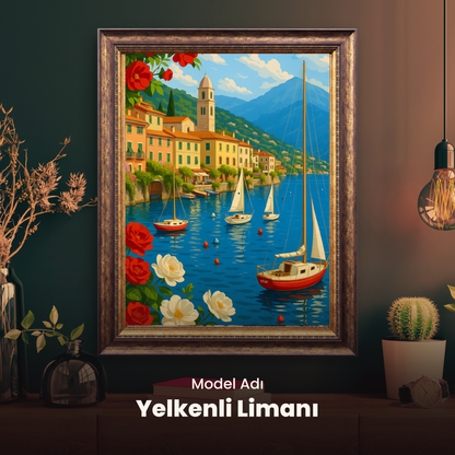 Doğa ve Manzara Sayılarla Boyama Setleri