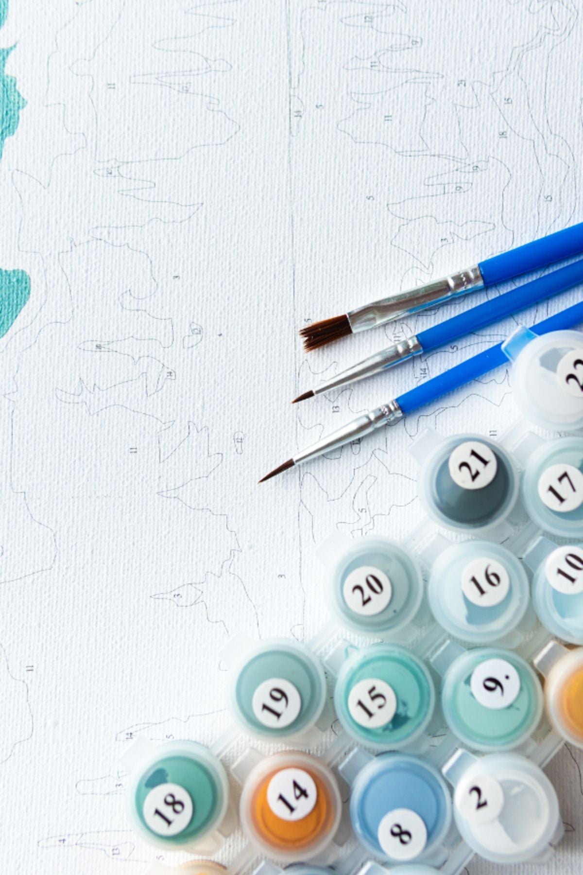 nan  sayılarla boyama seti ürün görseli