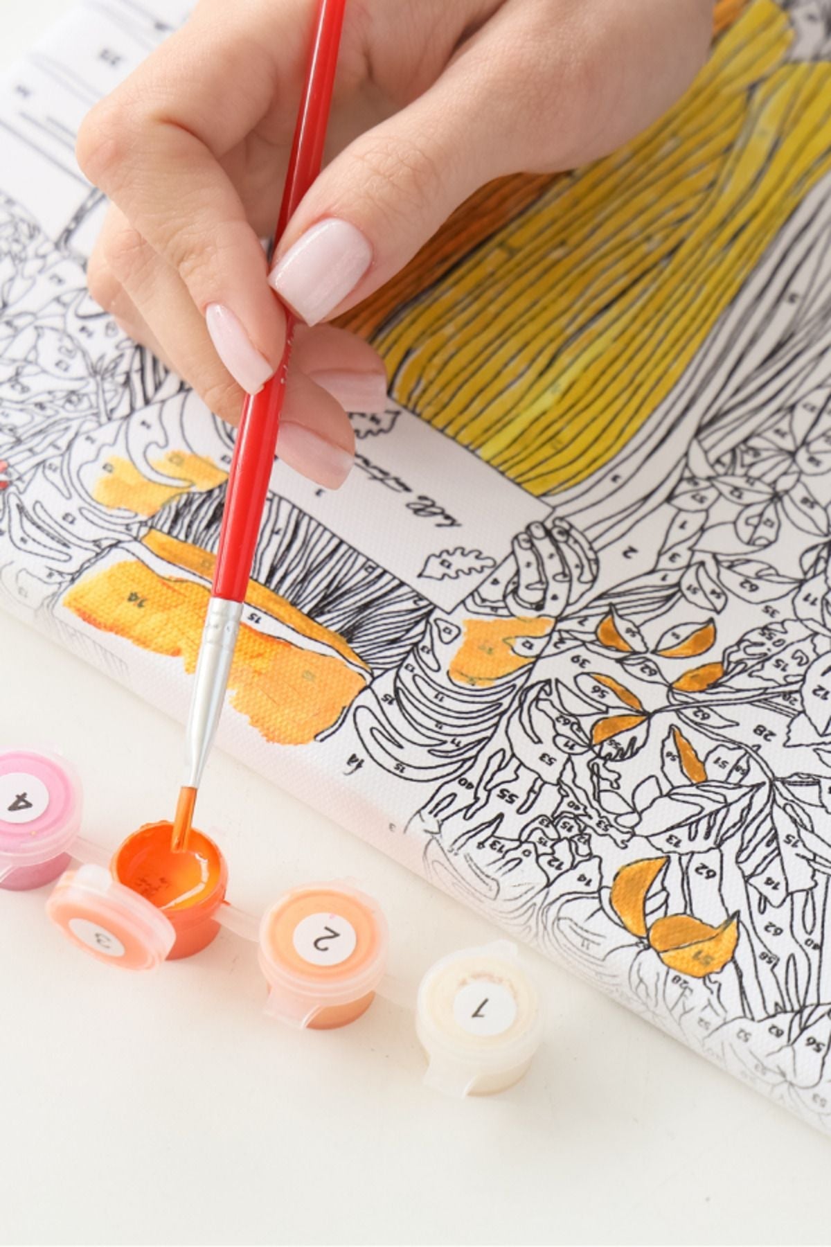 nan  sayılarla boyama seti ürün görseli