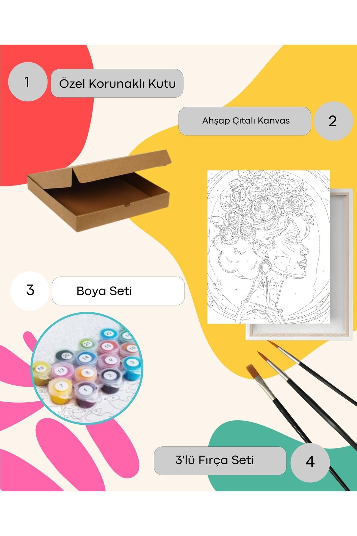 nan  sayılarla boyama seti ürün görseli